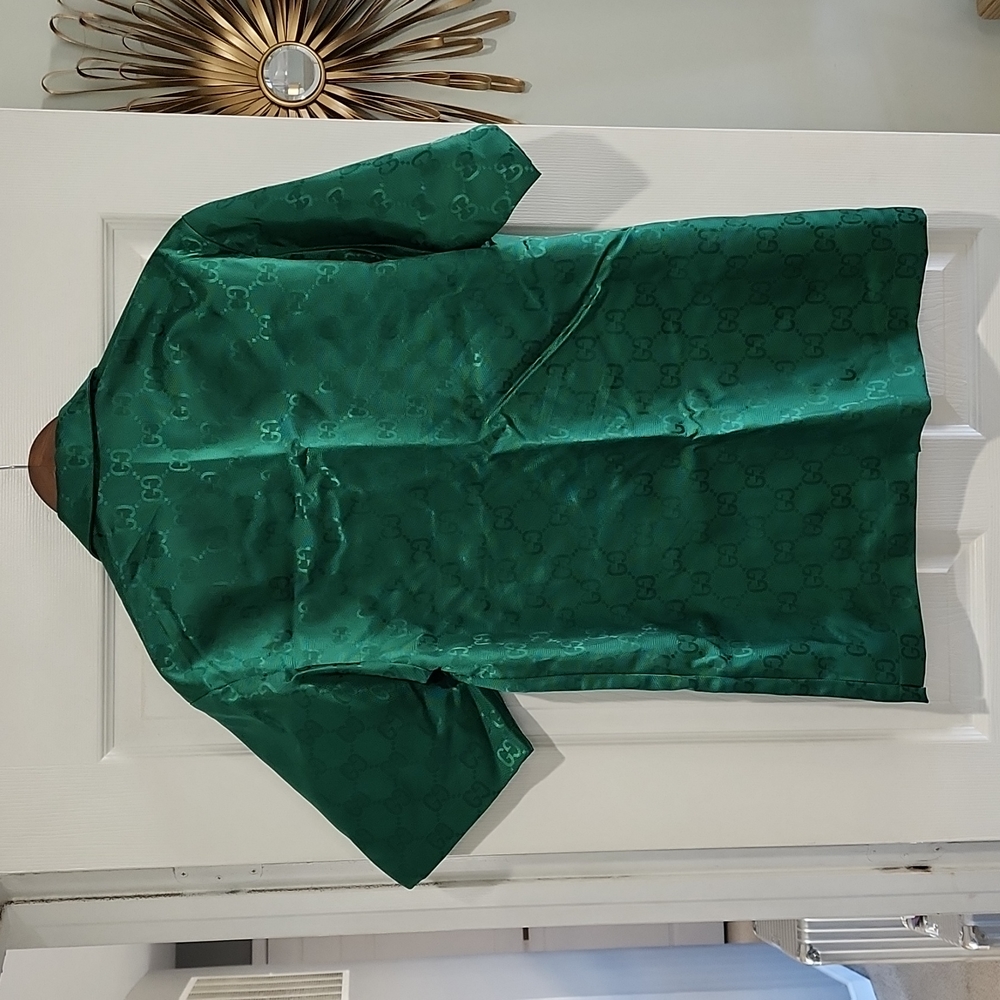 Gucci GG canvas nylon bowling shirt - Picture 3 of 4